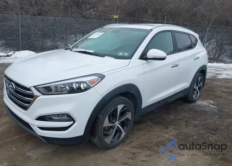 2016 Hyundai Tucson Limited z USA, uszkodzony, nr VIN KM8J3CA28GU145704